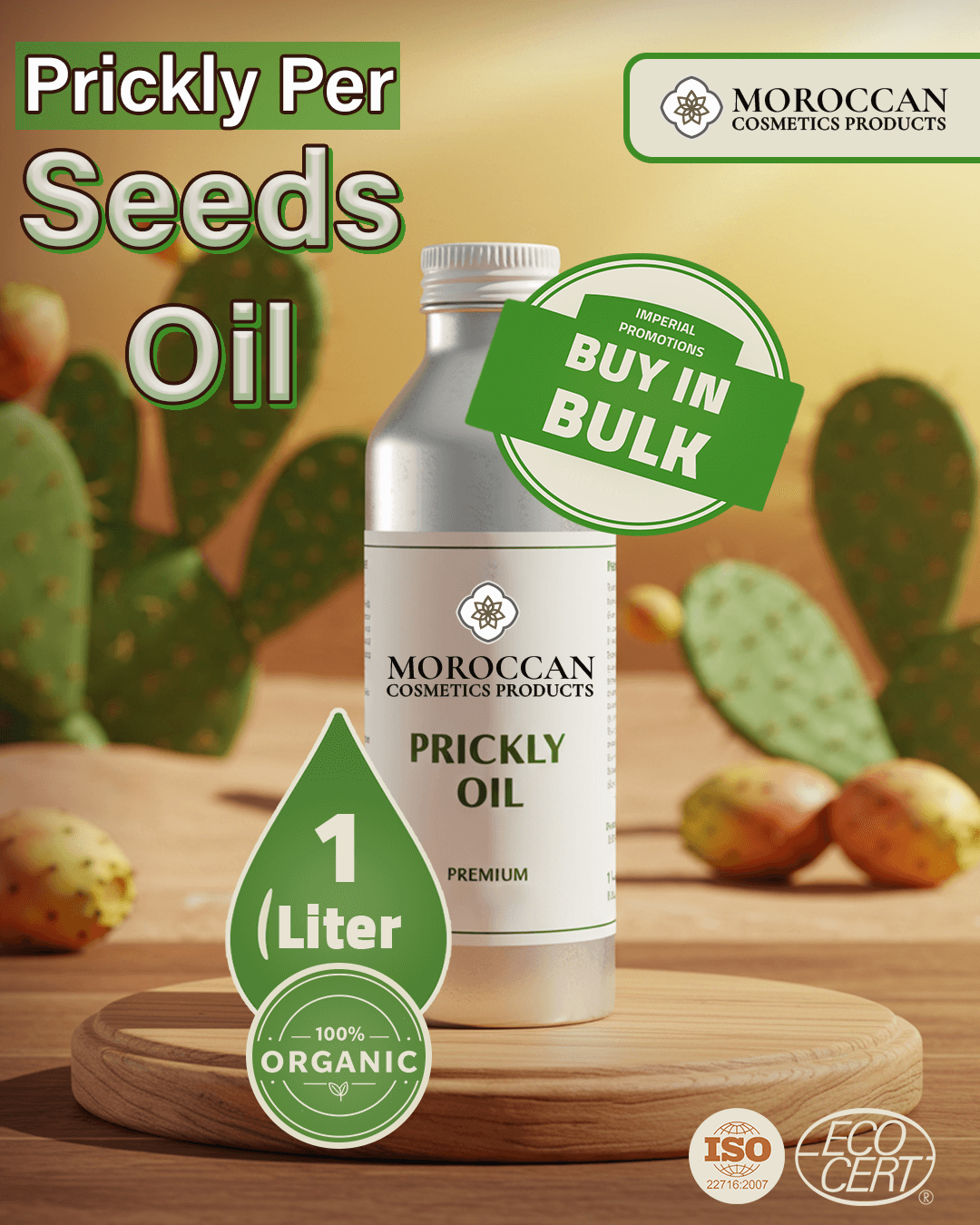 Prickly pear seed oil wholesale 1Liter